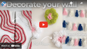 Three Easy Must do Crafts with Yarn